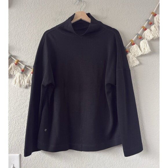Lululemon Principal Dancer Funnel Neck Merino Wool Sweater Outdoor Cozy Layering - Picture 1 of 12